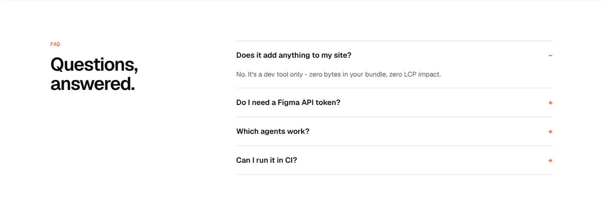 accordion section on the example page