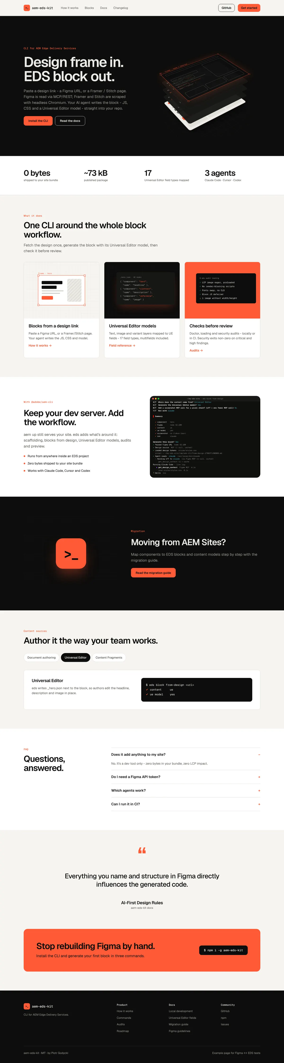 Example page at 1440 px